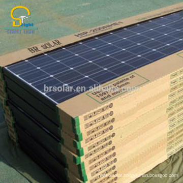 Grade A cell high efficiency mono and poly solar panel IEC 61215 CE certificated